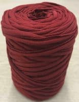 Medium T-Shirt Recycled Jersey Knitting Crochet Rug Yarn Burgundy